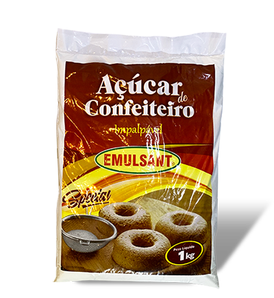 Emulsant Indústria de produtos para pão tipo francês Açúcar confeiteiro
 